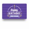 E-Gift Card: Birthday
