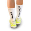 Best Buddies White Socks