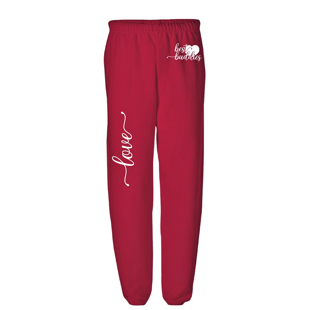 Valentine's Love Red Front Sweatpants