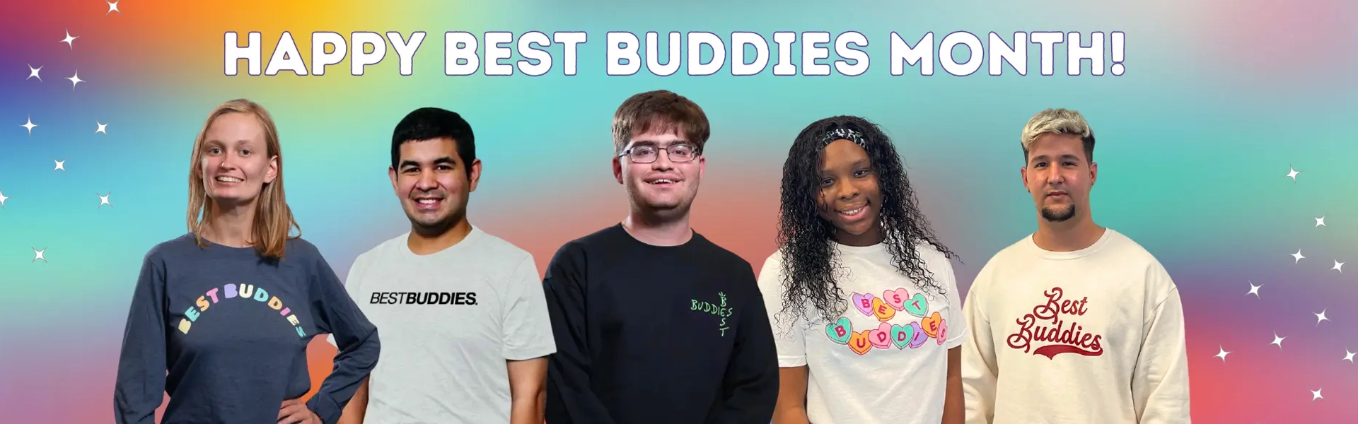 Happy Best Buddies Month Home Page Banner